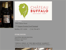 Tablet Screenshot of chateaubuffalo.com